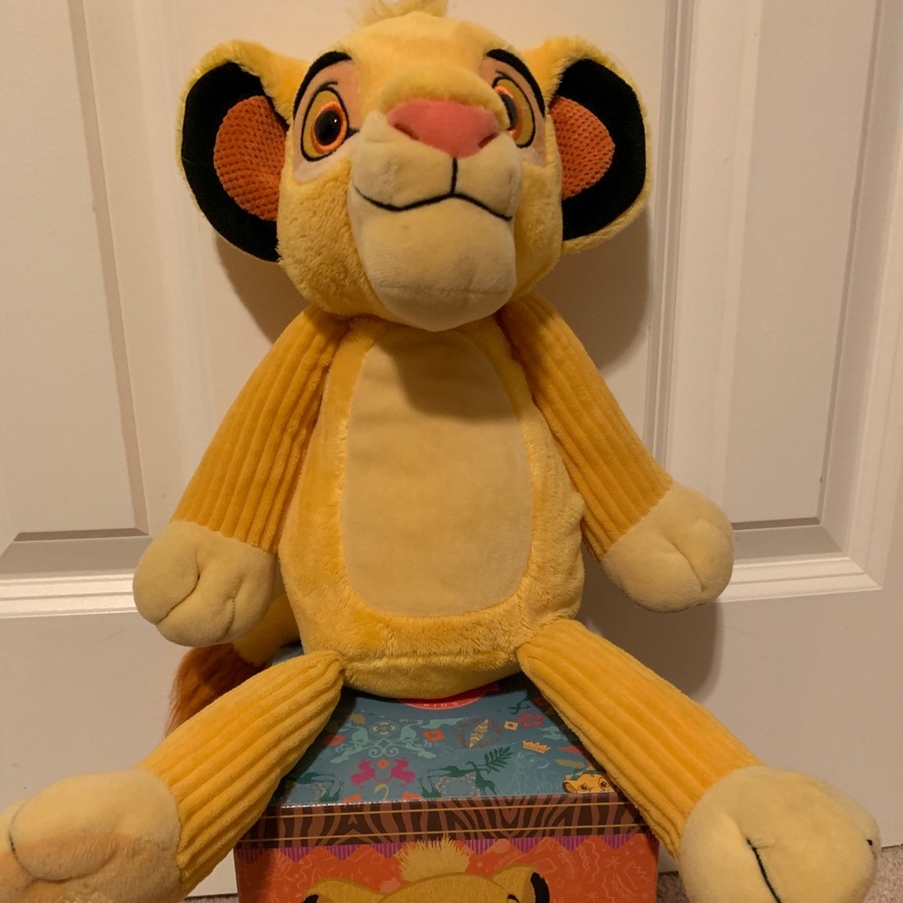 Scentsy Lion King Simba Buddy VGUC